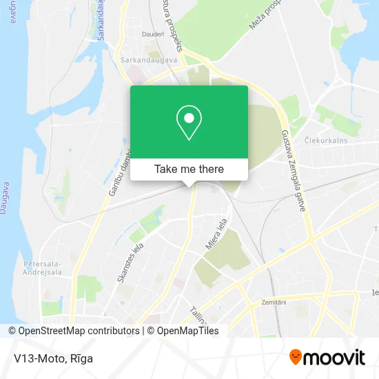 V13-Moto map