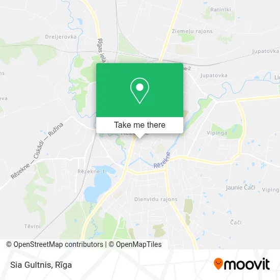 Sia Gultnis map