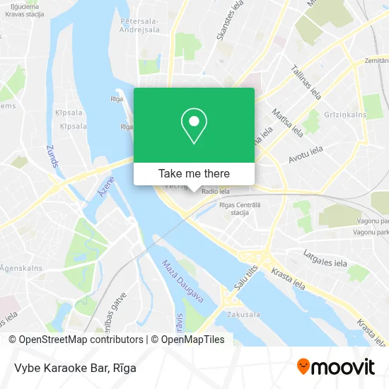 Vybe Karaoke Bar map