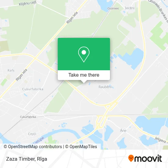 Zaza Timber map