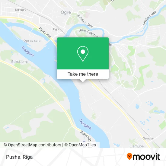 Pusha map