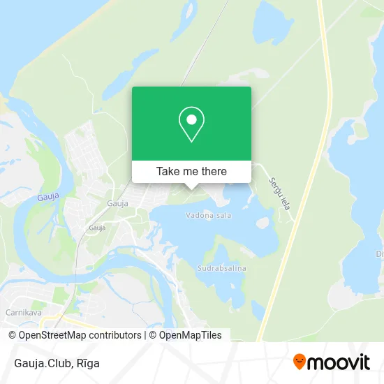 Gauja.Club map