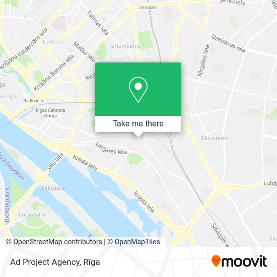 Ad Project Agency map