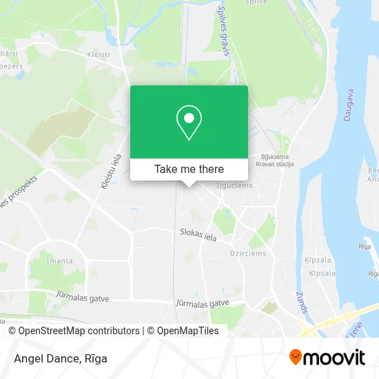 Angel Dance map