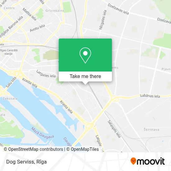 Dog Serviss map