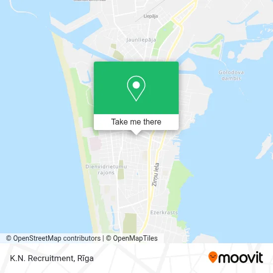 K.N. Recruitment map
