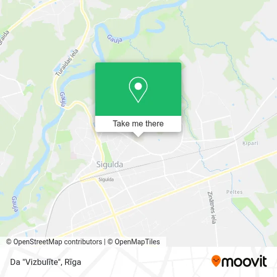 Da "Vizbulīte" map