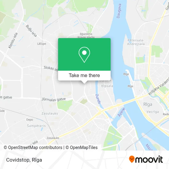 Covidstop map