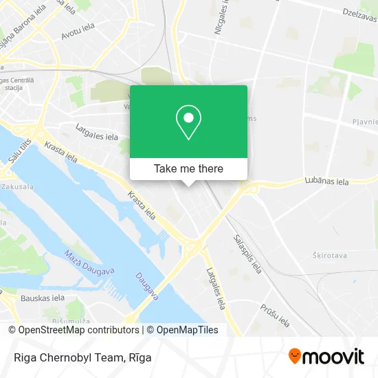 Riga Chernobyl Team map