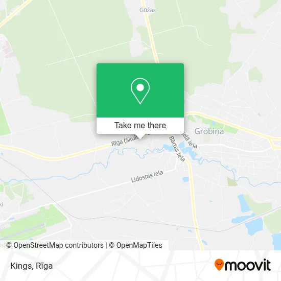 Kings map