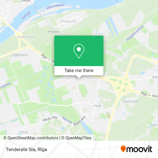 Tenderate Sia map