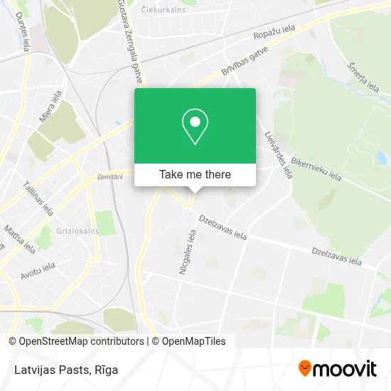 Latvijas Pasts map