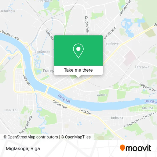 Miglasoga map
