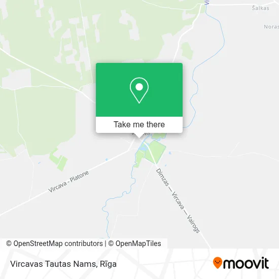 Vircavas Tautas Nams map