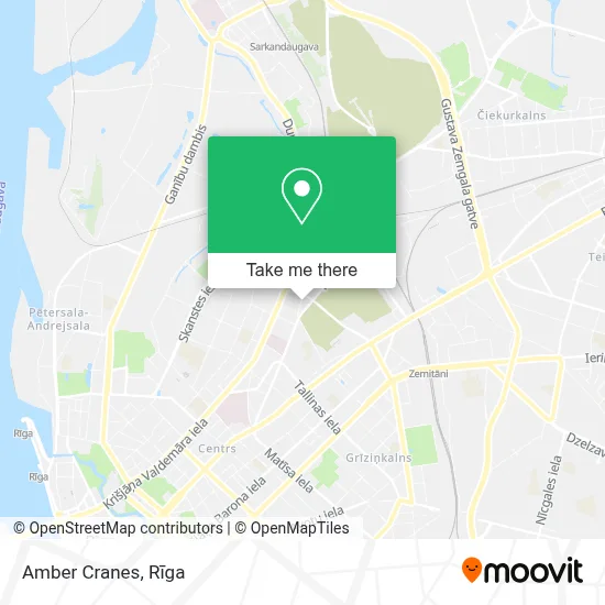 Amber Cranes map