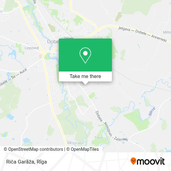 Riča Garāža map
