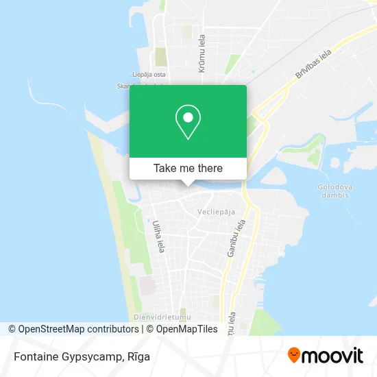 Fontaine Gypsycamp map