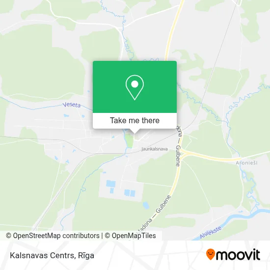 Kalsnavas Centrs map