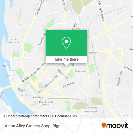 Asian Alley Grocery Shop map
