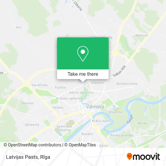 Latvijas Pasts map