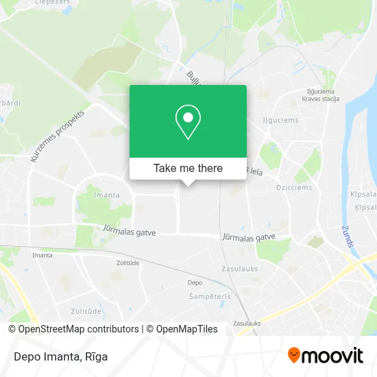 Depo Imanta map