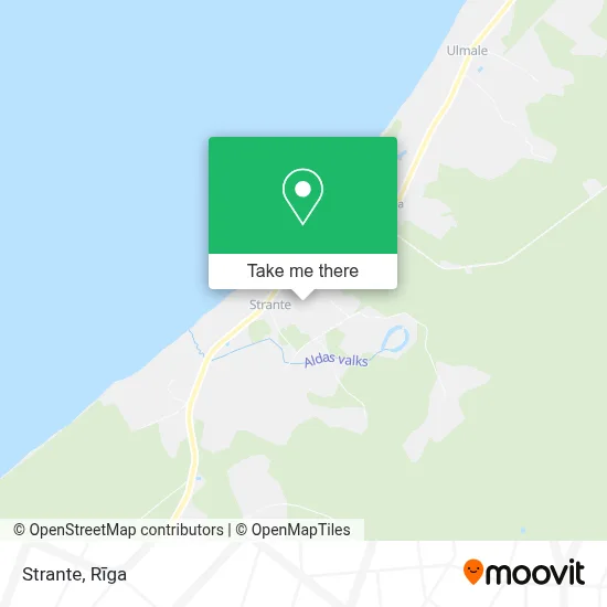 Strante map