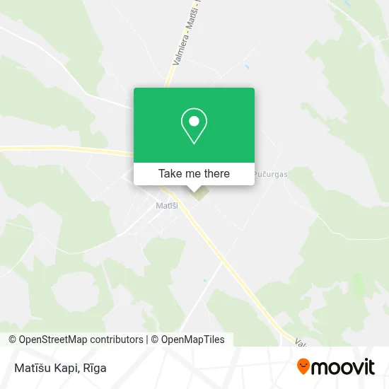 Matīšu Kapi map