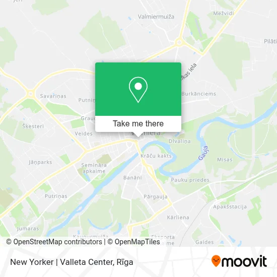 New Yorker | Valleta Center map