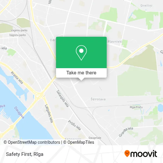 Safety First map