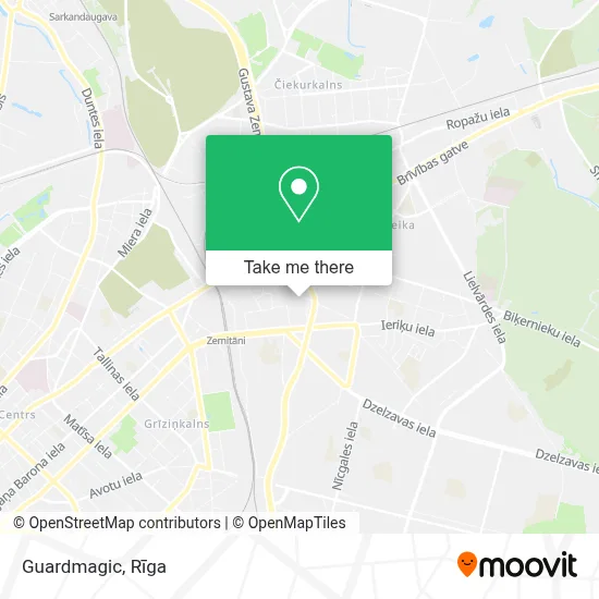 Guardmagic map