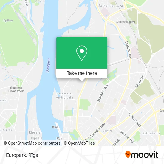 Europark map
