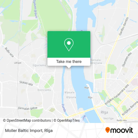 Moller Baltic Import map
