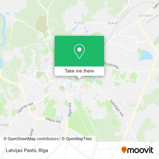 Latvijas Pasts map