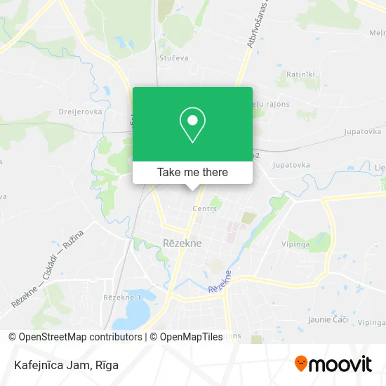 Kafejnīca Jam map