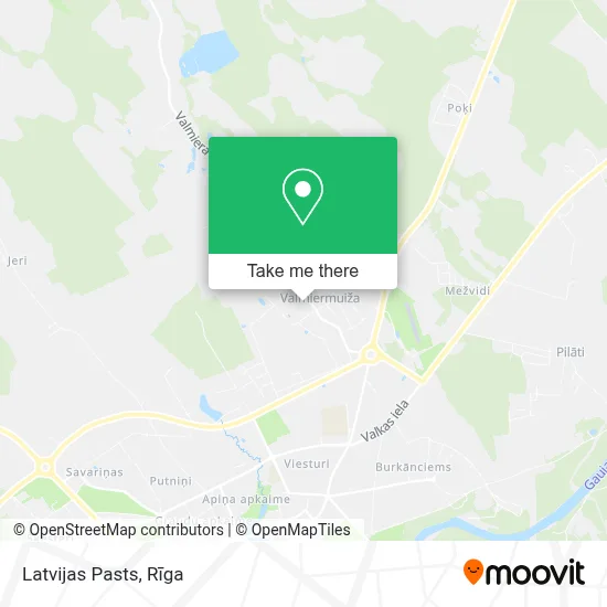 Latvijas Pasts map
