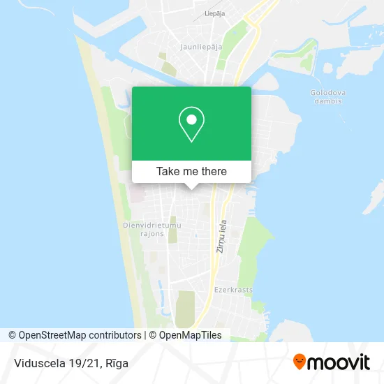 Viduscela 19/21 map
