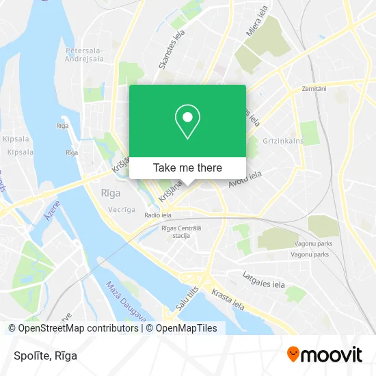 Spolīte map