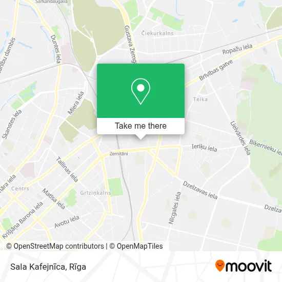 Sala Kafejnīca map