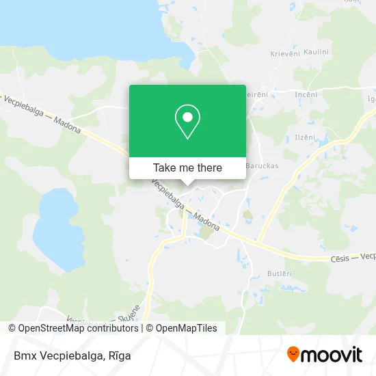 Bmx Vecpiebalga map