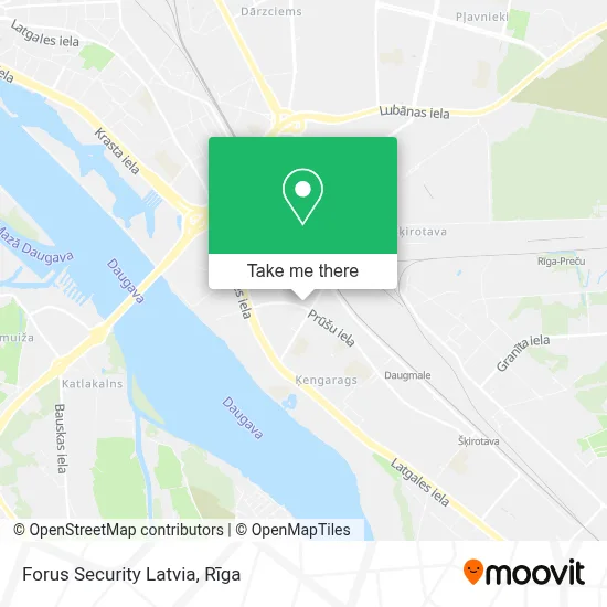 Forus Security Latvia map
