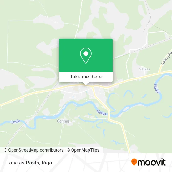 Latvijas Pasts map