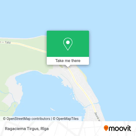 Ragaciema Tirgus map