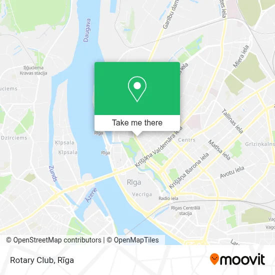 Rotary Club map