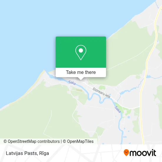 Latvijas Pasts map