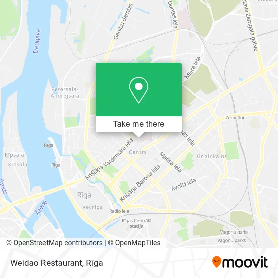 Weidao Restaurant map