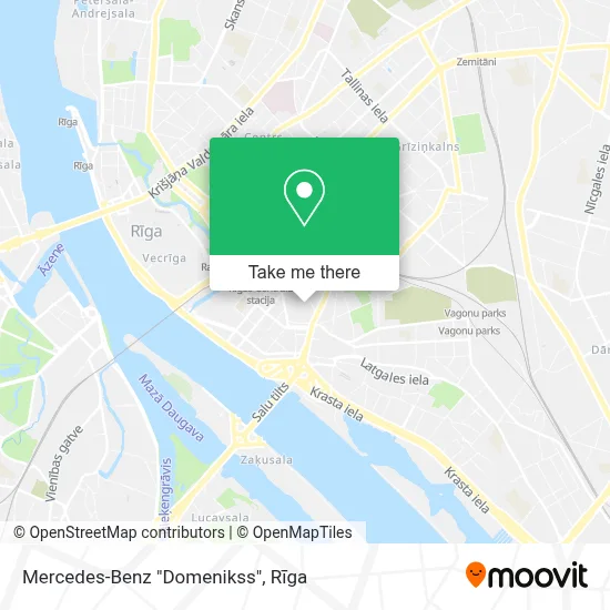 Mercedes-Benz "Domenikss" map