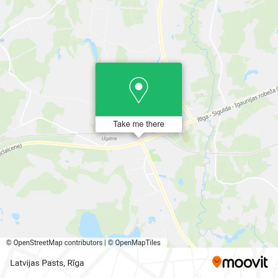 Latvijas Pasts map