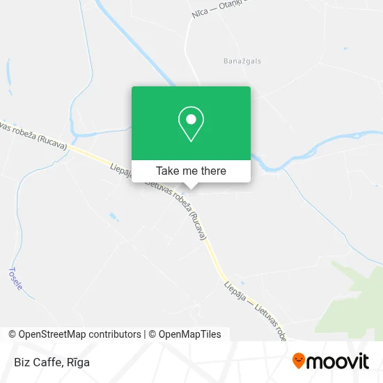 Biz Caffe map