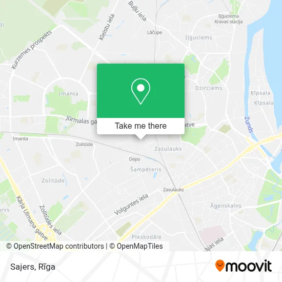 Sajers map