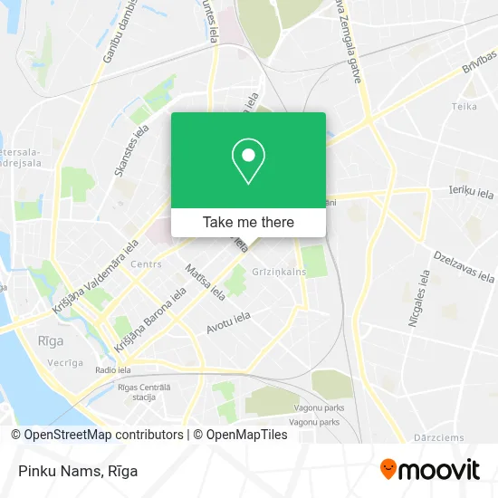 Pinku Nams map